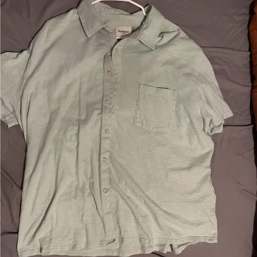 Goodfellow & Co Men's Mint Green Casual Shirt
